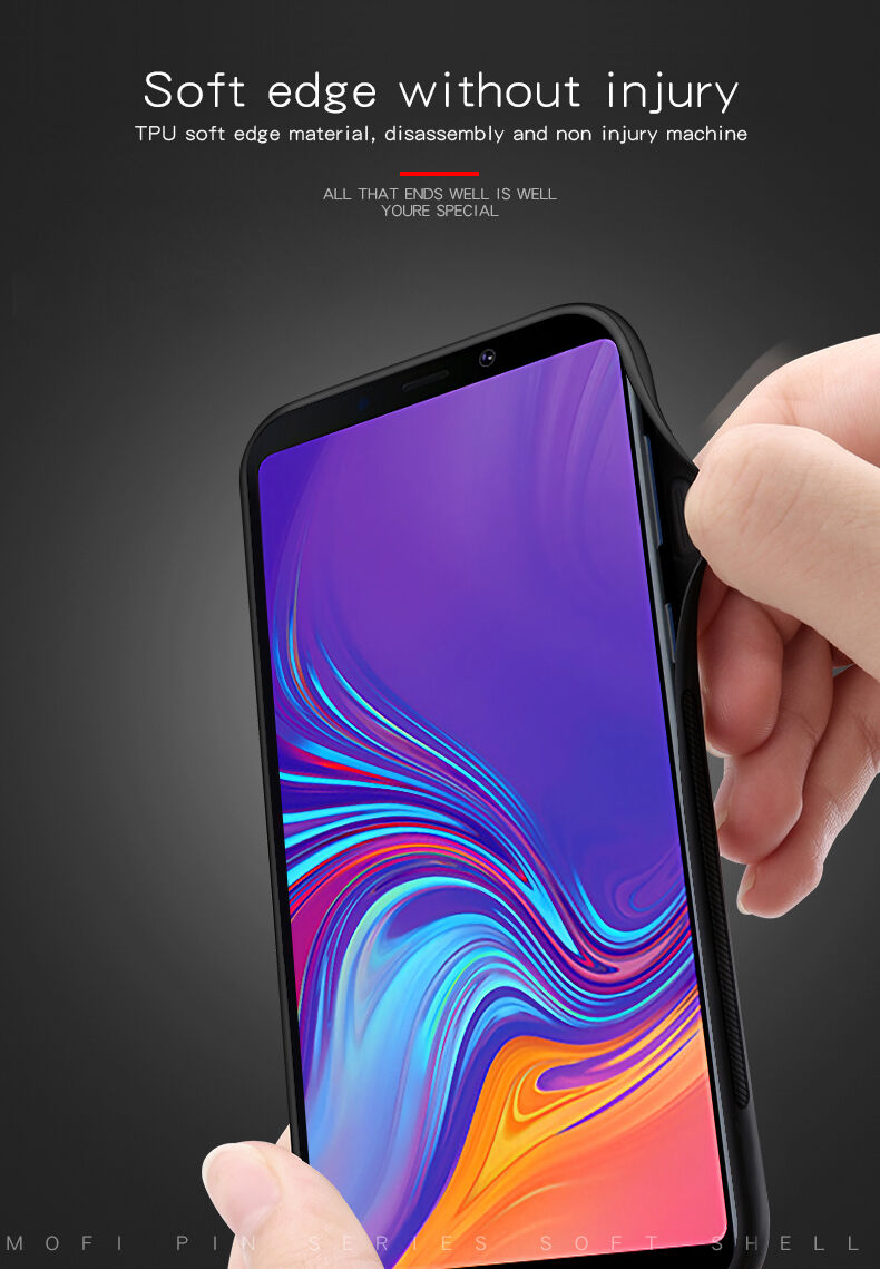 Mofi Kožený kryt pro Samsung Galaxy A9 (2018) - hnědý