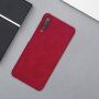 Nillkin Qin Kožené flipové pouzdro pro Samsung Galaxy A7 (2018) - hnědé