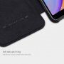 Nillkin Qin Kožené flipové pouzdro pro Samsung Galaxy A7 (2018) - červené