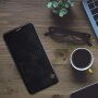 Nillkin Qin Kožené flipové pouzdro pro Samsung Galaxy A7 (2018) - černé
