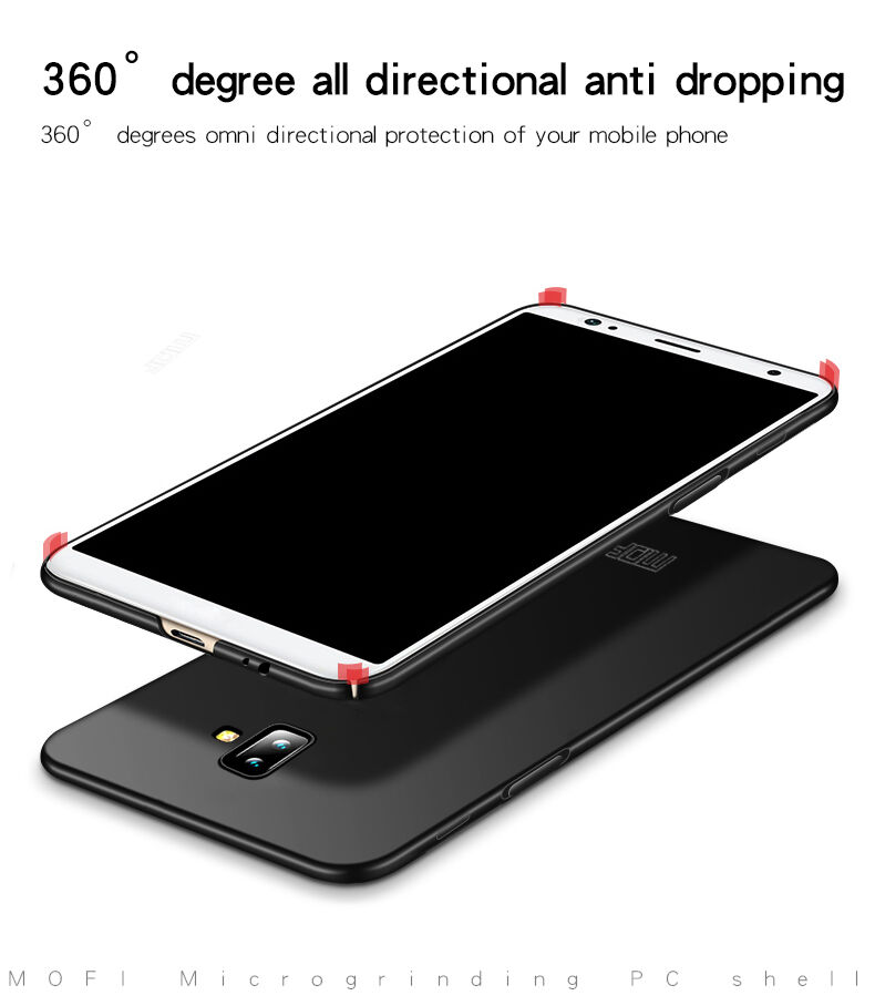 Mofi Frosted kryt pro Samsung Galaxy J6 Plus - černý