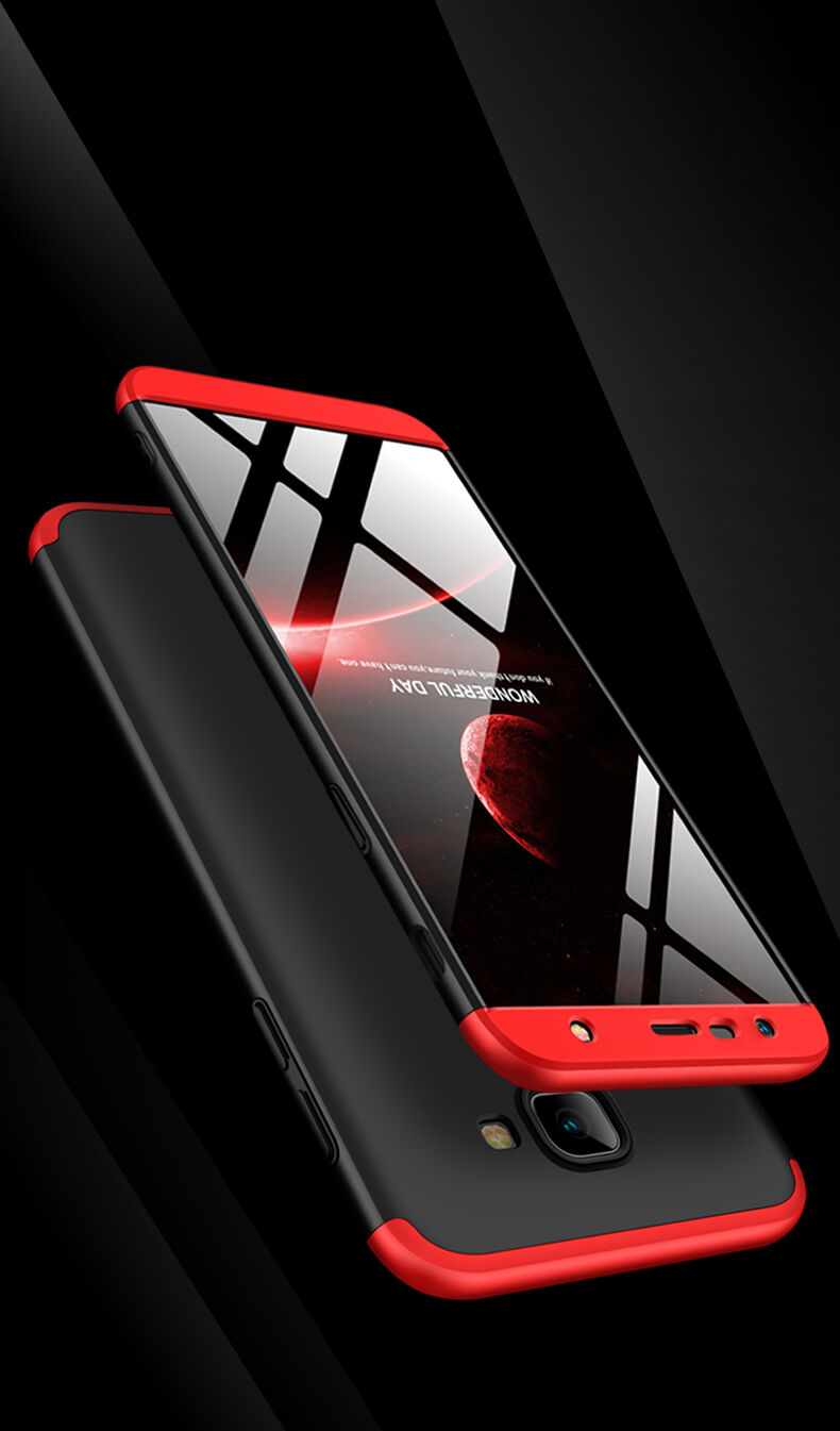 Gkk Odolný kryt pro Samsung Galaxy J4 Plus - červený
