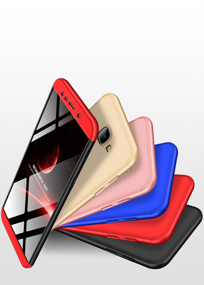 Gkk Odolný kryt pro Samsung Galaxy J4 Plus - zlatočerný