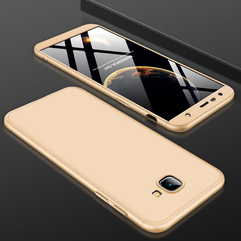 Gkk Odolný kryt pro Samsung Galaxy J4 Plus - zlatočerný