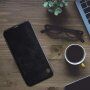 Nillkin Qin Kožené flipové pouzdro pro Samsung Galaxy J4 Plus - hnědé
