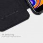 Nillkin Qin Kožené flipové pouzdro pro Samsung Galaxy J4 Plus - černé