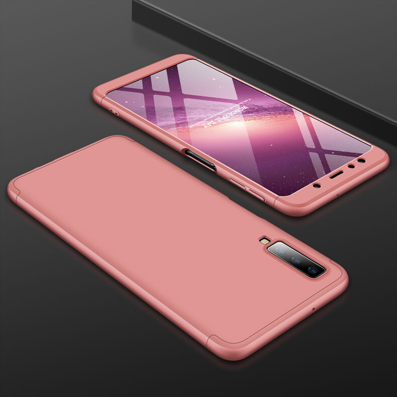 Gkk Odolný kryt pro Samsung Galaxy A7 (2018) - zlatý