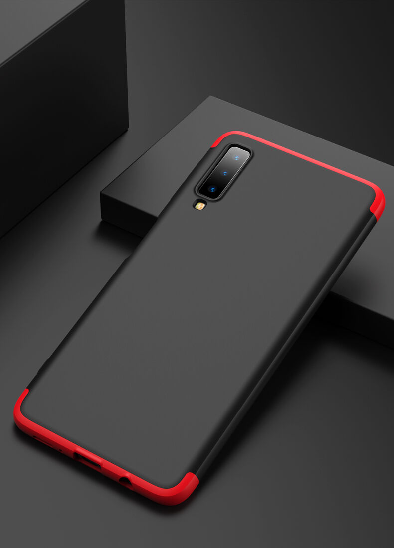 Gkk Odolný kryt pro Samsung Galaxy A7 (2018) - červený