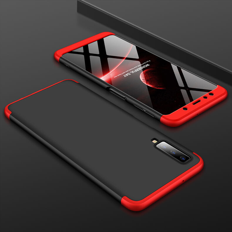 Gkk Odolný kryt pro Samsung Galaxy A7 (2018) - červený