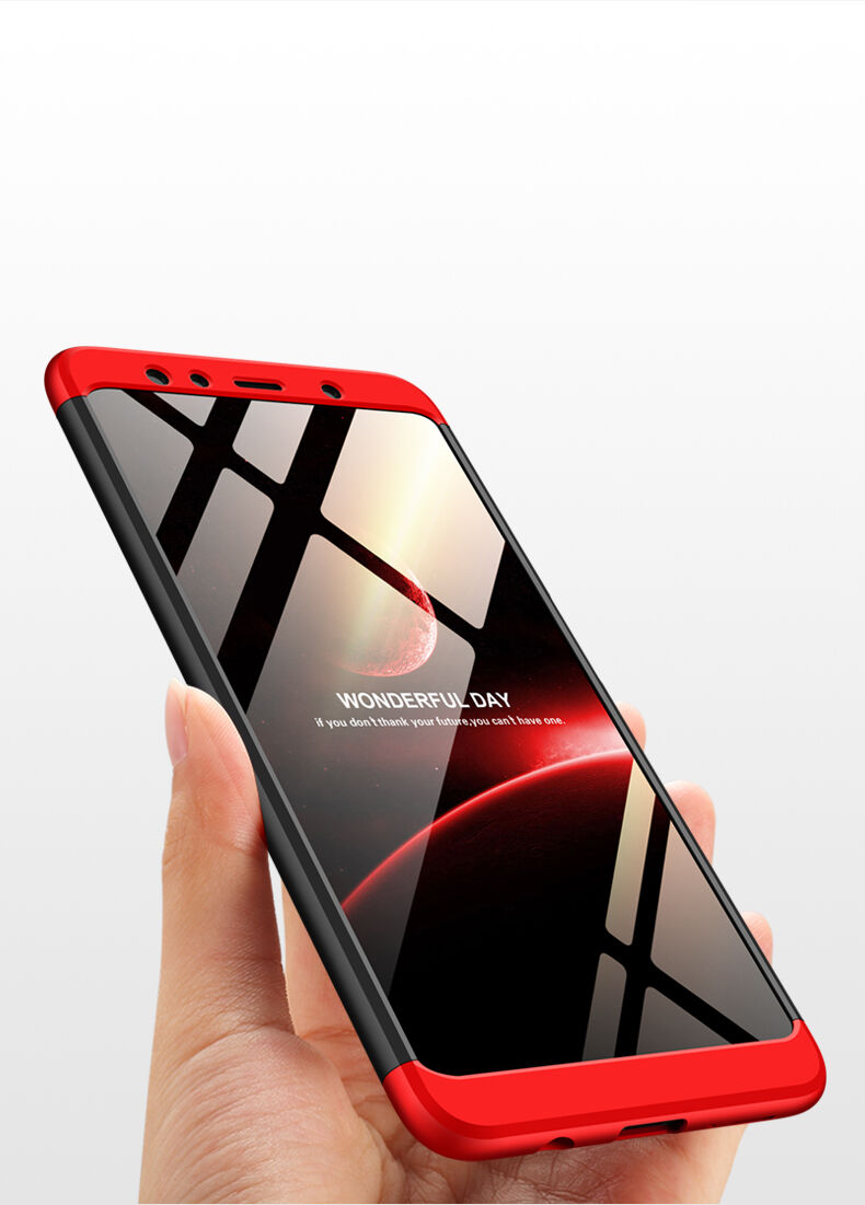 Gkk Odolný kryt pro Samsung Galaxy A7 (2018) - zlatočerný
