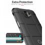 Nárazuvzdorný plastový kryt pro Samsung Galaxy J6 Plus - černý