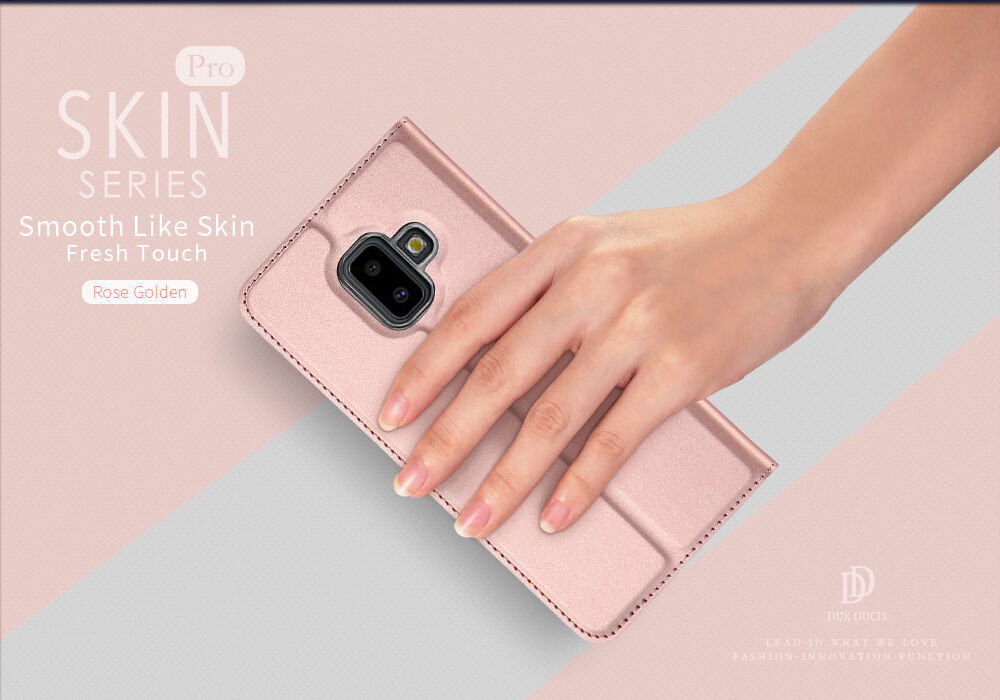 Dux Ducis Skin Pro flipové pouzdro pro Samsung Galaxy J6 Plus - tmavěmodré