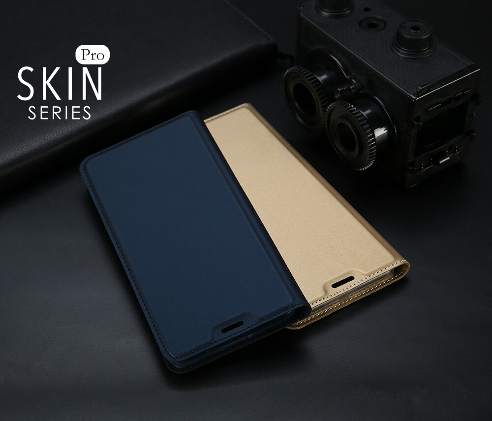 Dux Ducis Skin Pro flipové pouzdro pro Samsung Galaxy J6 Plus - růžovozlaté