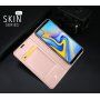 Dux Ducis Skin Pro flipové pouzdro pro Samsung Galaxy J6 Plus - růžovozlaté