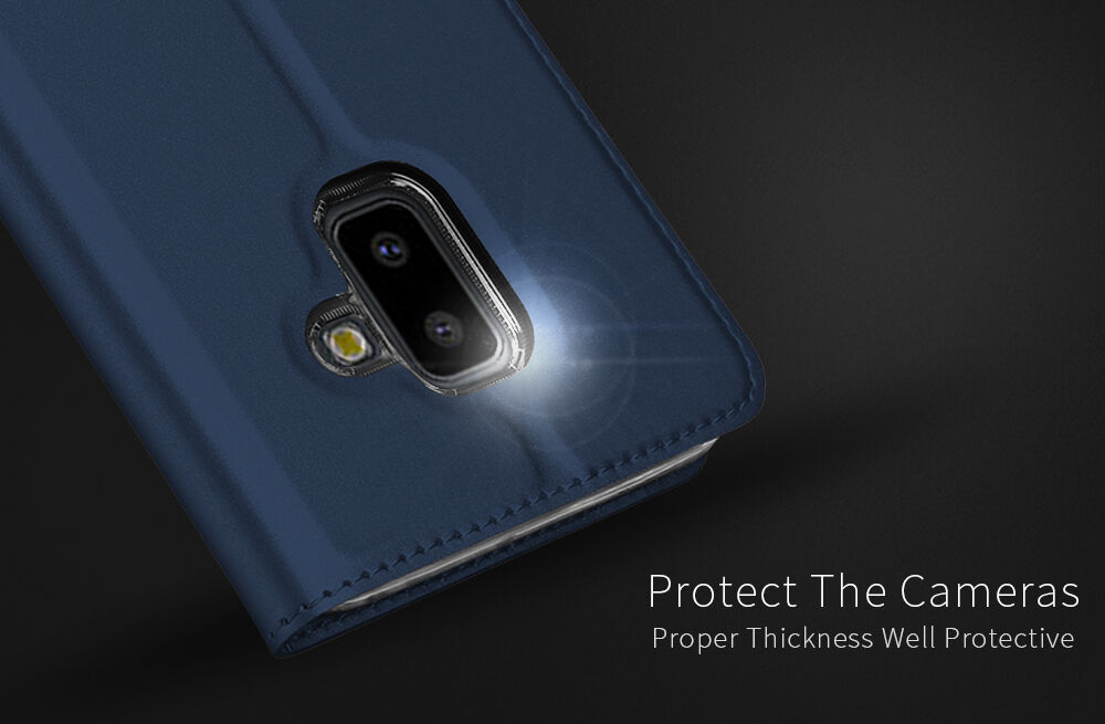Dux Ducis Skin Pro flipové pouzdro pro Samsung Galaxy J6 Plus - šedé