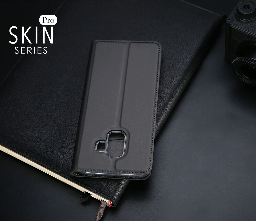 Dux Ducis Skin Pro flipové pouzdro pro Samsung Galaxy J6 Plus - šedé