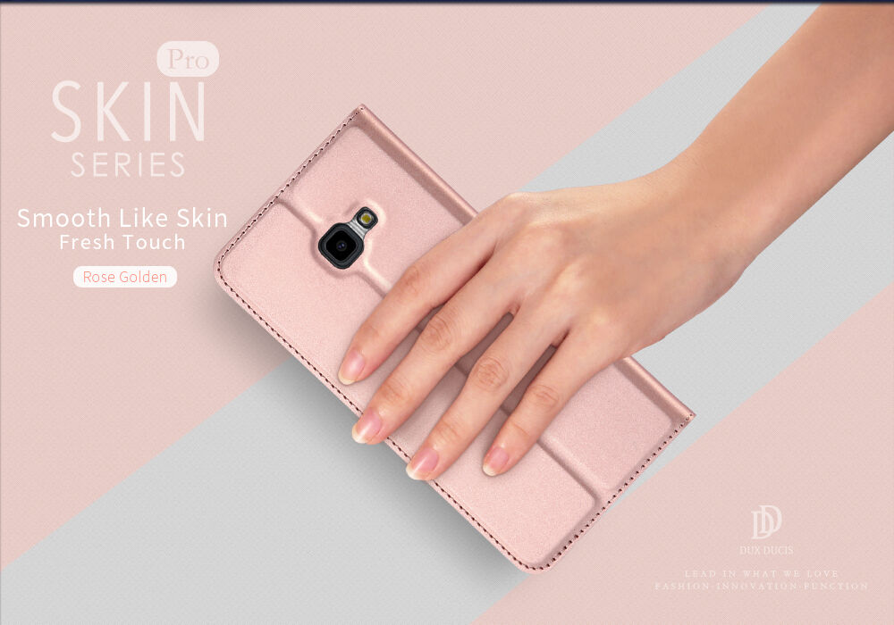Dux Ducis Skin Pro flipové pouzdro pro Samsung Galaxy J4 Plus - zlaté