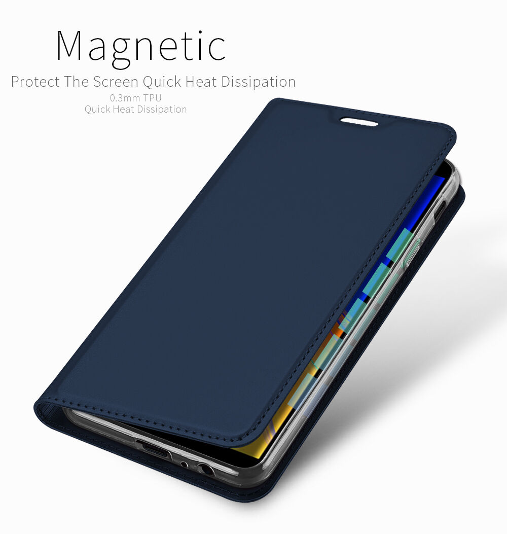 Dux Ducis Skin Pro flipové pouzdro pro Samsung Galaxy J4 Plus - zlaté