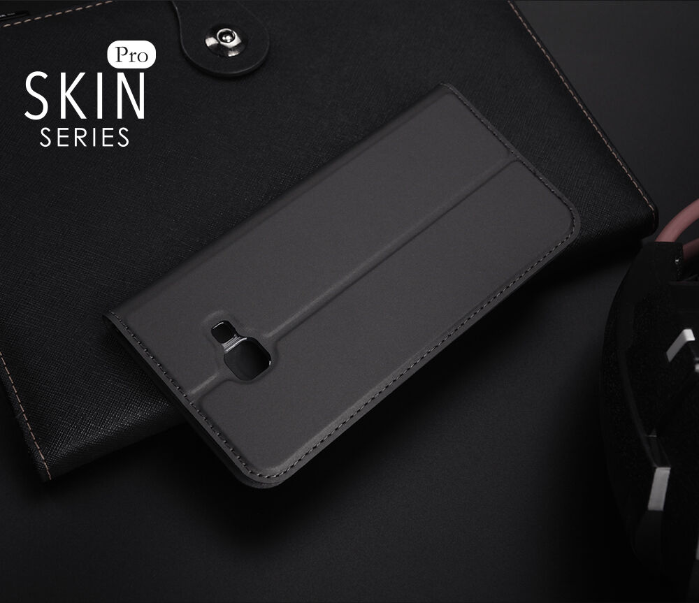 Dux Ducis Skin Pro flipové pouzdro pro Samsung Galaxy J4 Plus - zlaté