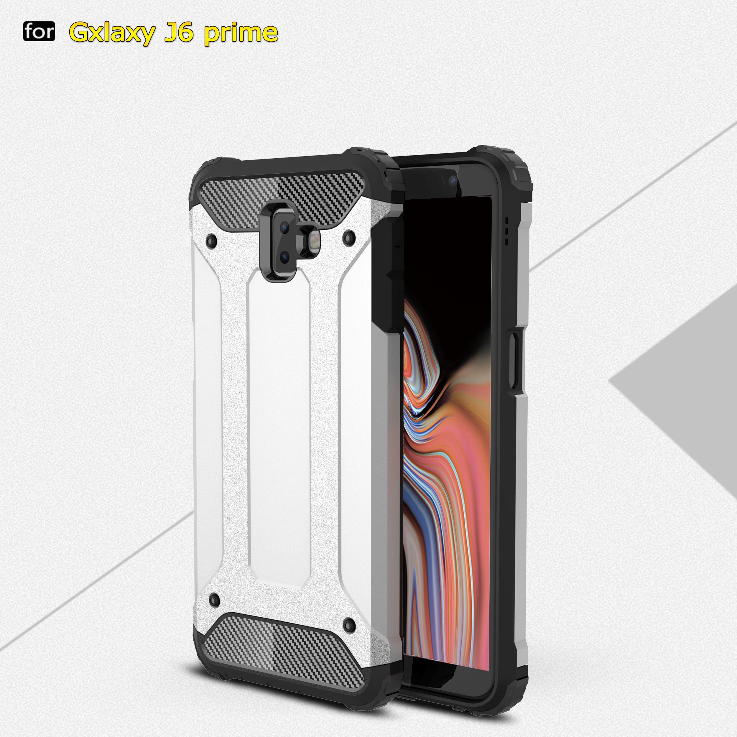 Super odolný kryt Armor pro Samsung Galaxy J6 Plus - zlatý