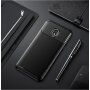 Ipaky plastový kryt s texturou karbonu pro Samsung Galaxy J3 (2018) - černý