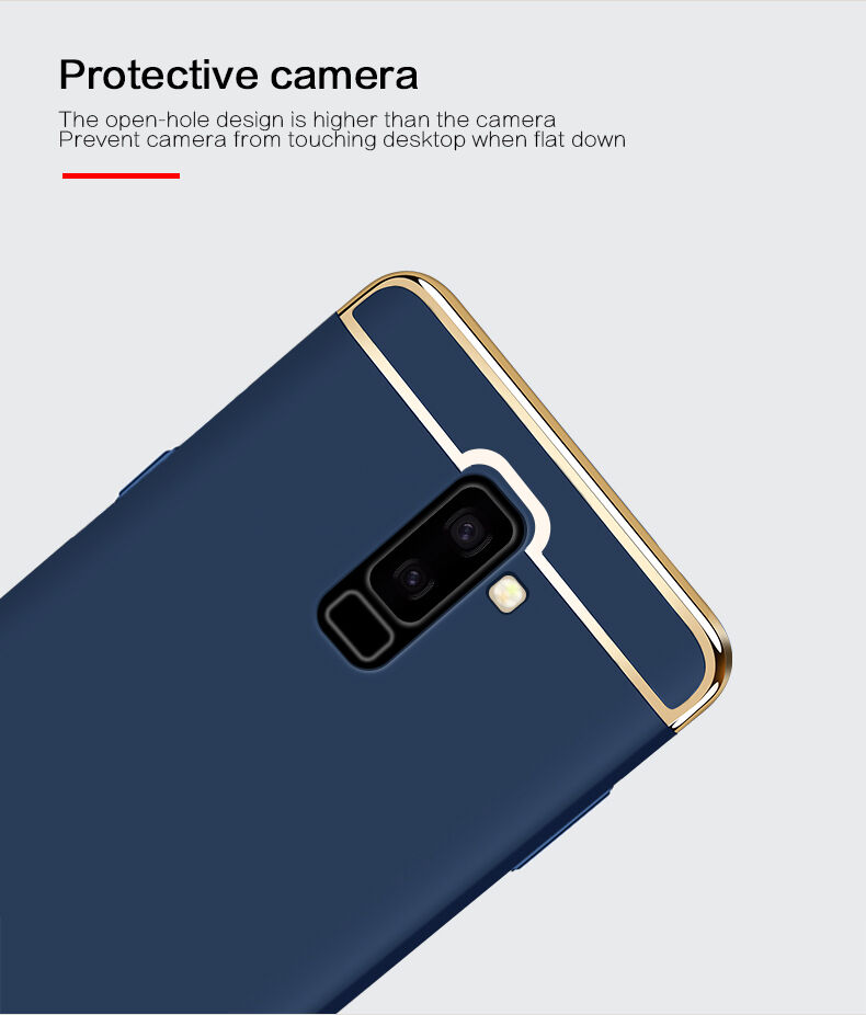 Mofi Guard plastový kryt pro Samsung Galaxy A6 Plus (2018) - zlatý