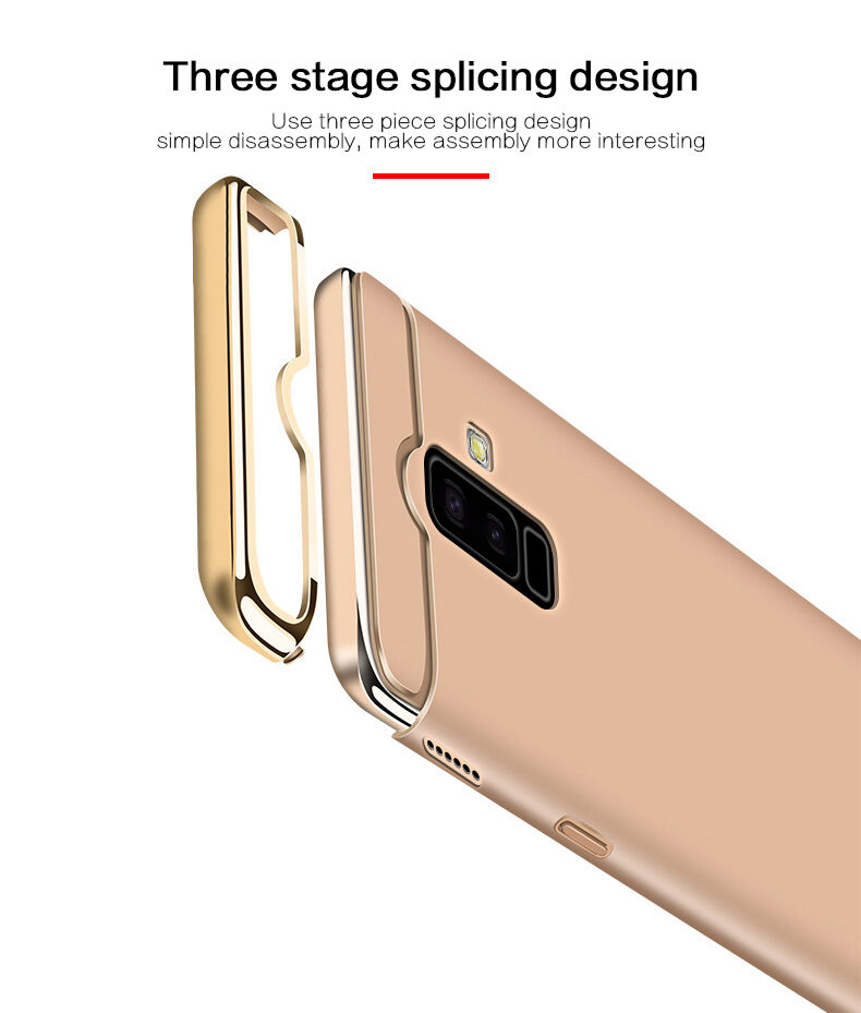 Mofi Guard plastový kryt pro Samsung Galaxy A6 Plus (2018) - zlatý
