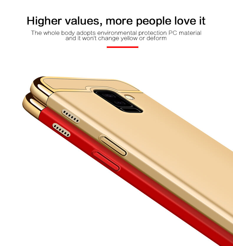 Mofi Guard plastový kryt pro Samsung Galaxy A6 Plus (2018) - zlatý