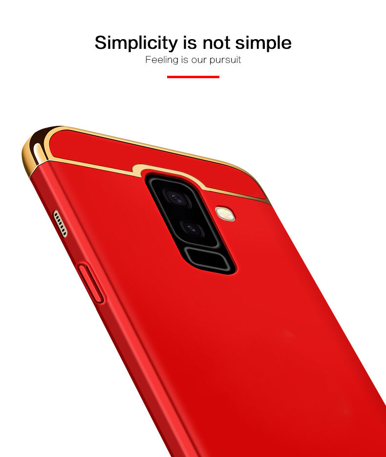 Mofi Guard plastový kryt pro Samsung Galaxy A6 Plus (2018) - zlatý