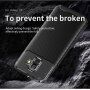 Ipaky plastový kryt s texturou karbonu pro Samsung Galaxy A6 (2018) - hnědý