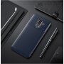 Ipaky plastový kryt s texturou karbonu pro Samsung Galaxy A6 Plus (2018) - hnědý