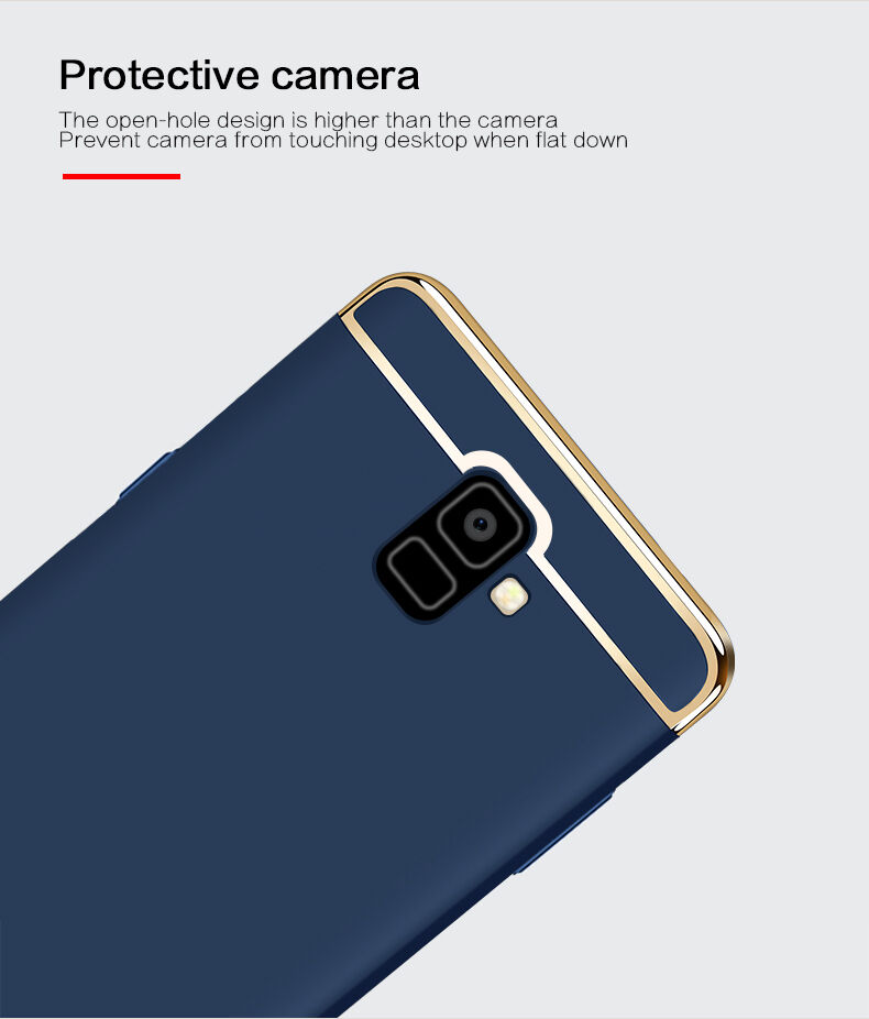 Mofi Guard plastový kryt pro Samsung Galaxy A6 (2018) - růžovozlatý