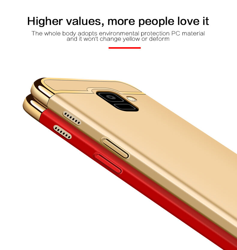 Mofi Guard plastový kryt pro Samsung Galaxy A6 (2018) - růžovozlatý