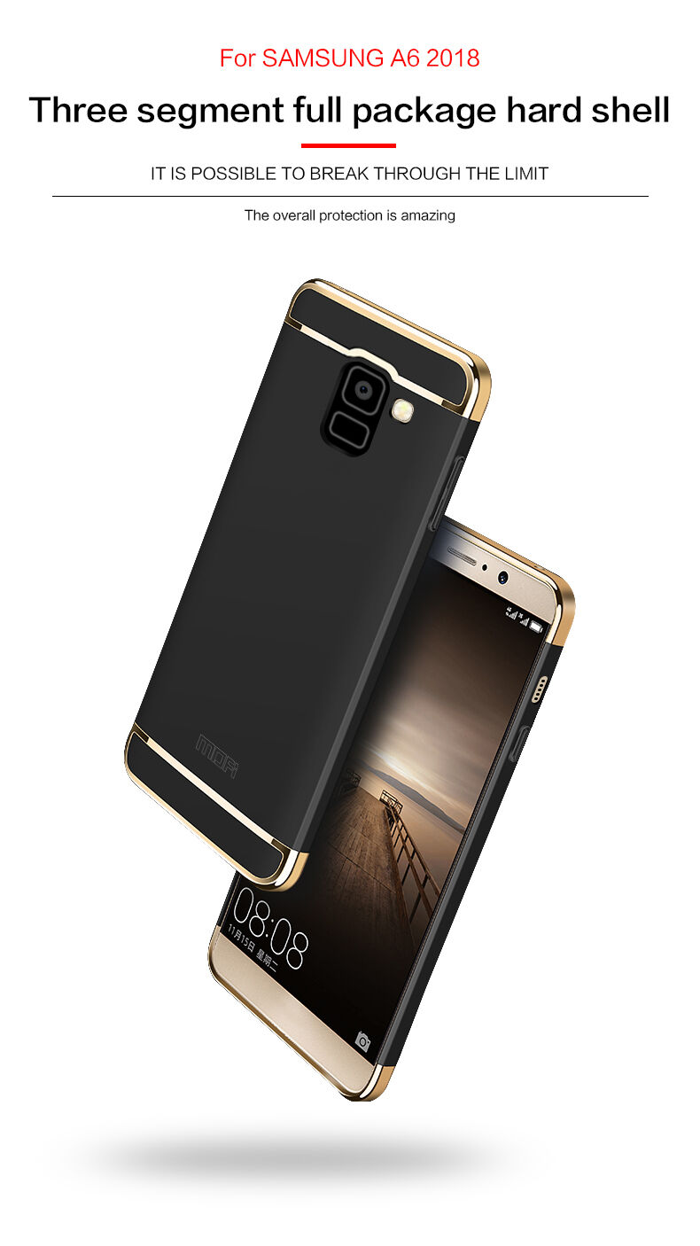 Mofi Guard plastový kryt pro Samsung Galaxy A6 (2018) - černý