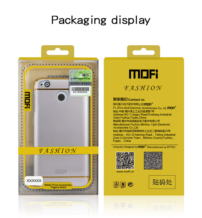 Mofi Guard plastový kryt pro Samsung Galaxy A6 (2018) - černý