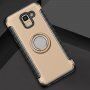 Odolný kryt s držákem pro Samsung Galaxy J6 (2018) - červený