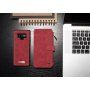Caseme 2v1 peněženkové pouzdro pro Samsung Galaxy Note 9 - červené