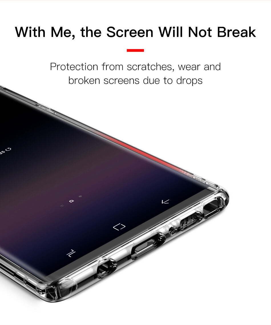 Baseus Safety plastový kryt pro Samsung Galaxy Note 9 - transparentní