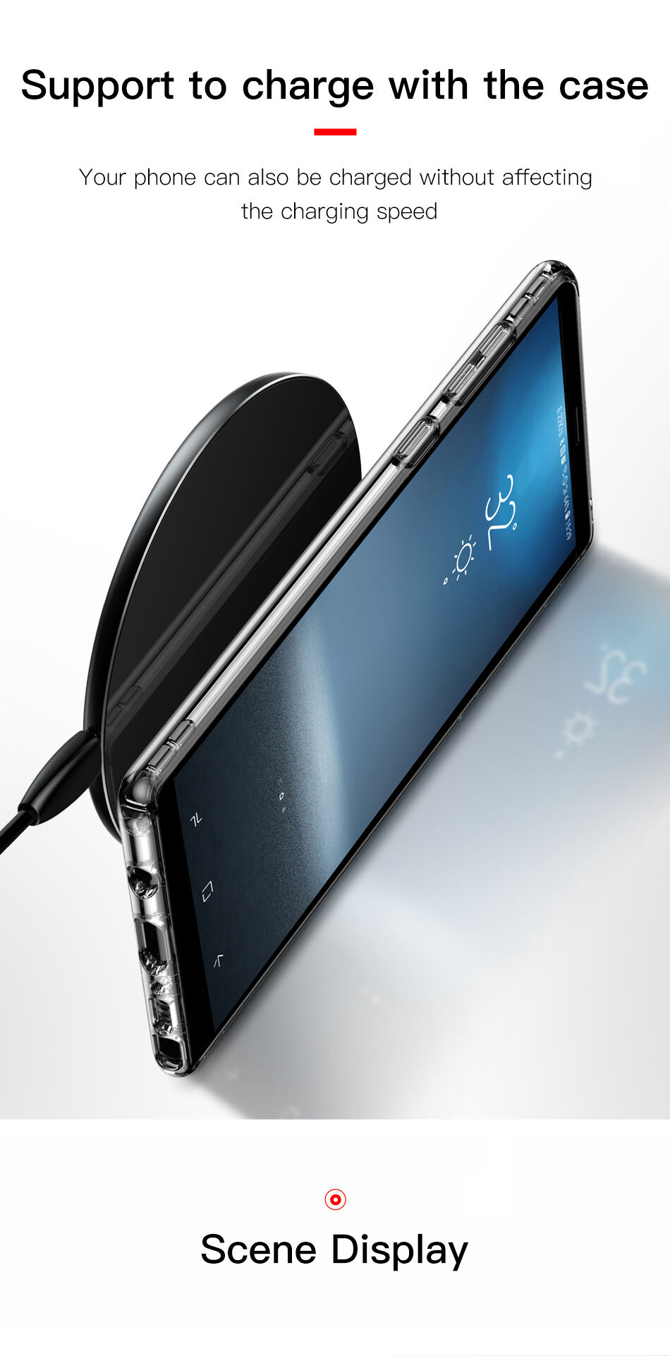Baseus Safety plastový kryt pro Samsung Galaxy Note 9 - transparentní
