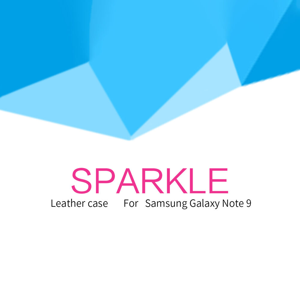 Nillkin Sparkle flipové pouzdro pro Samsung Galaxy Note 9 - bílé