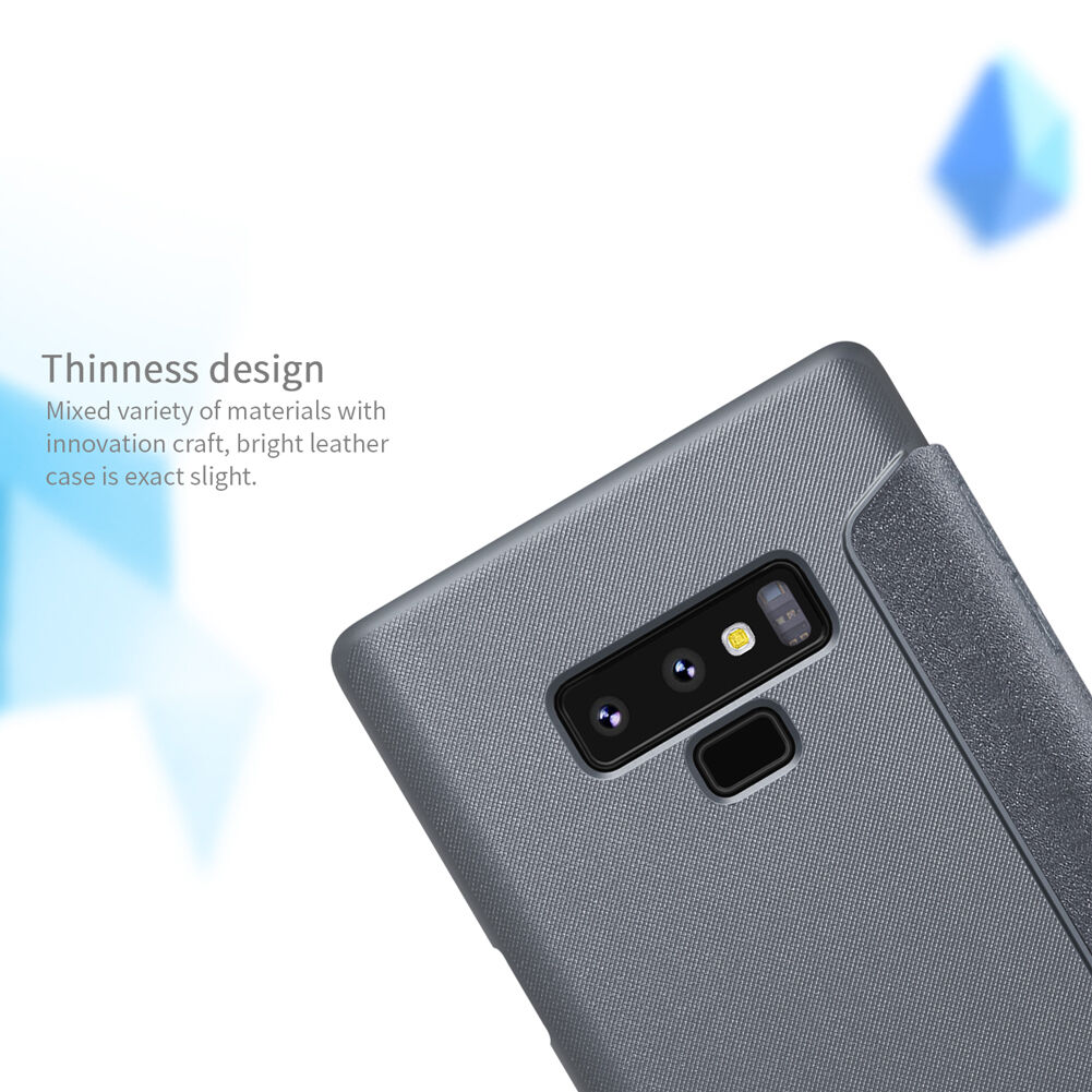 Nillkin Sparkle flipové pouzdro pro Samsung Galaxy Note 9 - šedé