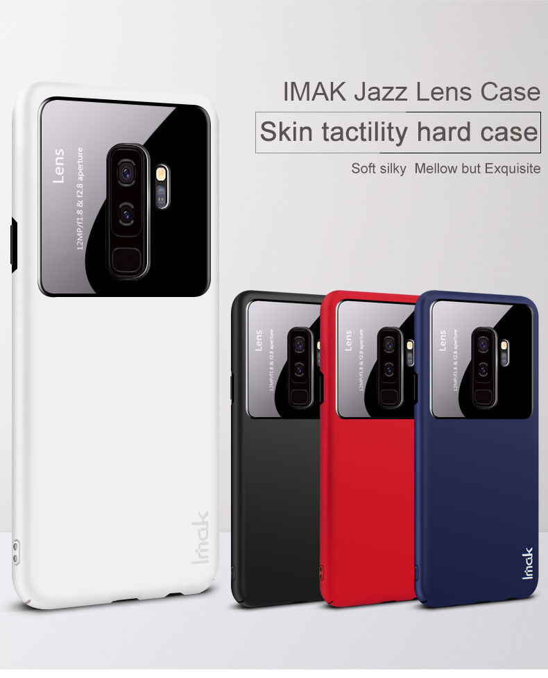 Imak Jazz Lens Plastový kryt pro Samsung Galaxy S9 Plus - červený