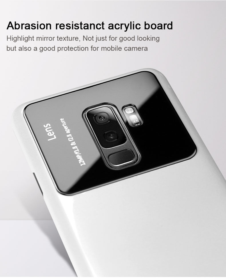 Imak Jazz Lens Plastový kryt pro Samsung Galaxy S9 Plus - červený