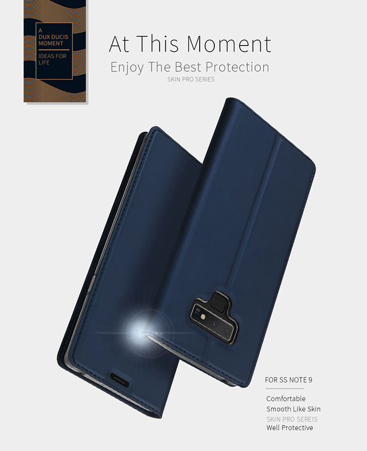 Dux Ducis Skin Pro flipové pouzdro pro Samsung Galaxy Note 9 - růžovozlaté