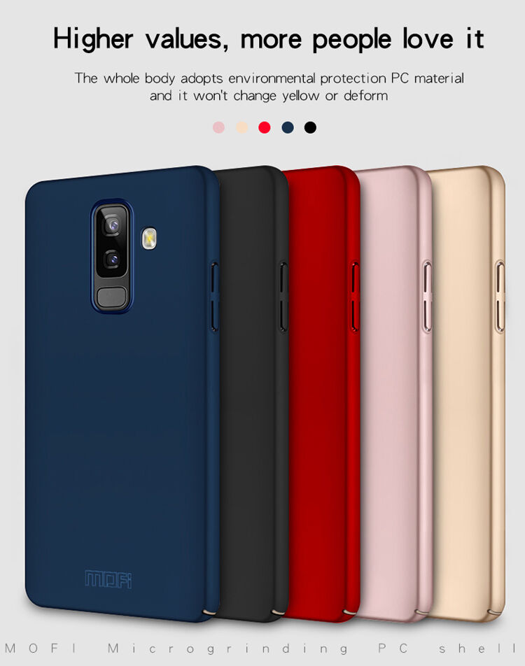 Mofi Plastový kryt pro Samsung Galaxy A6 Plus (2018) - černý