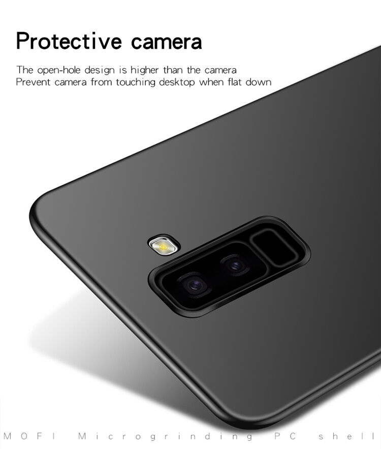 Mofi Plastový kryt pro Samsung Galaxy A6 Plus (2018) - černý