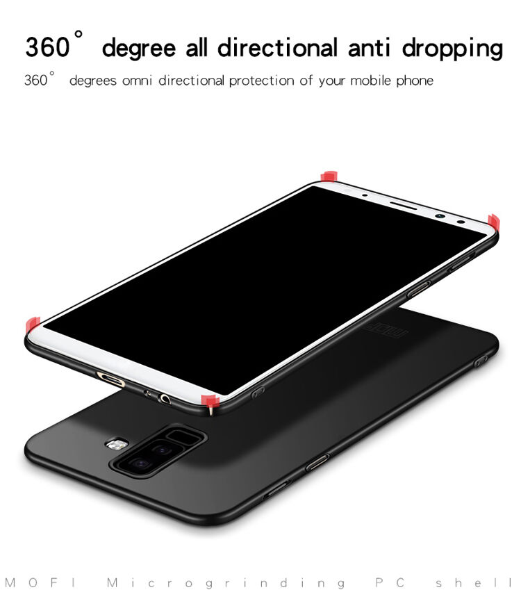 Mofi Plastový kryt pro Samsung Galaxy A6 Plus (2018) - černý