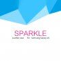 Nillkin Sparkle flipový kryt pro Samsung Galaxy A6 (2018) - zlatý