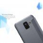 Nillkin Sparkle flipový kryt pro Samsung Galaxy A6 (2018) - zlatý