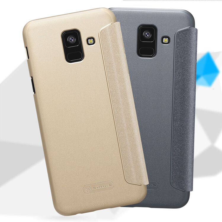 Nillkin Sparkle flipový kryt pro Samsung Galaxy A6 (2018) - černý